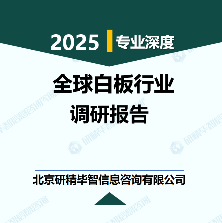 全球白板行業數據及市場調研分析報告